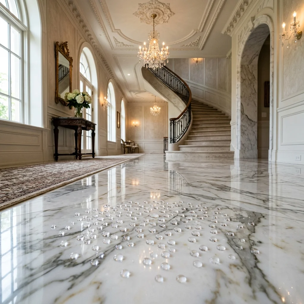 Italian Marble Mansion Floor